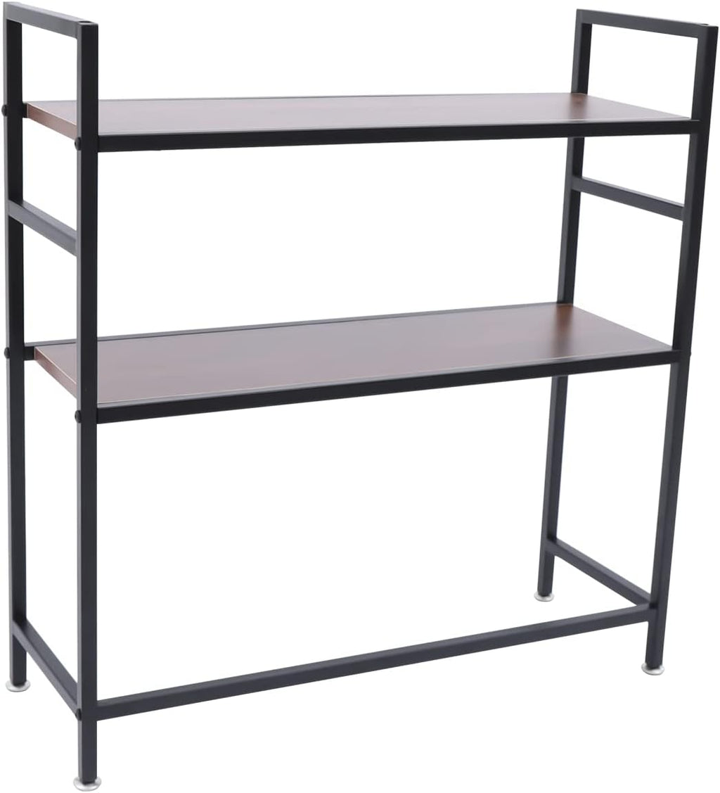 2-Tier Wood Desk Hutch M8702