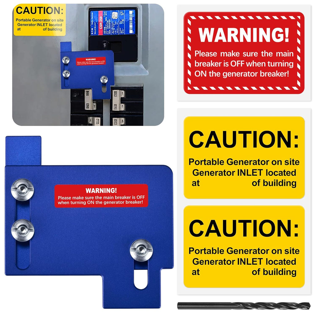 Generator Interlock Kit Silver for Cutler Hammer Main 150 or 200 amp Panels W17021