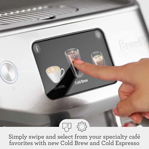 Brushed Stainless Steel Espresso Machine F556086