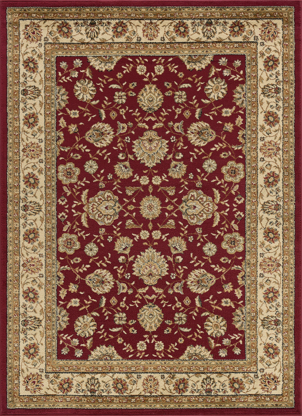 8x10 Red Traditional Area Rug G932