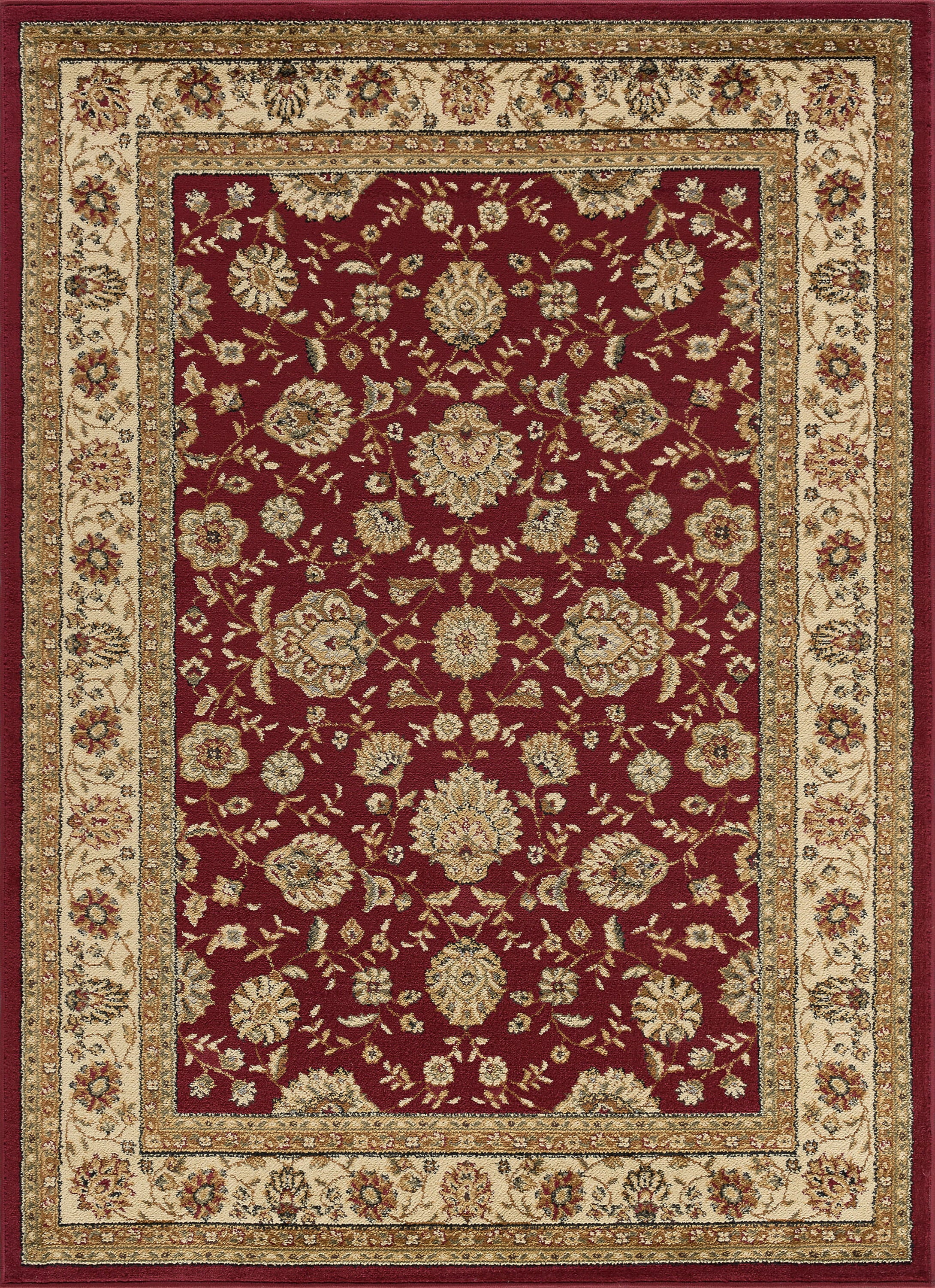 8x10 Red Traditional Area Rug G932