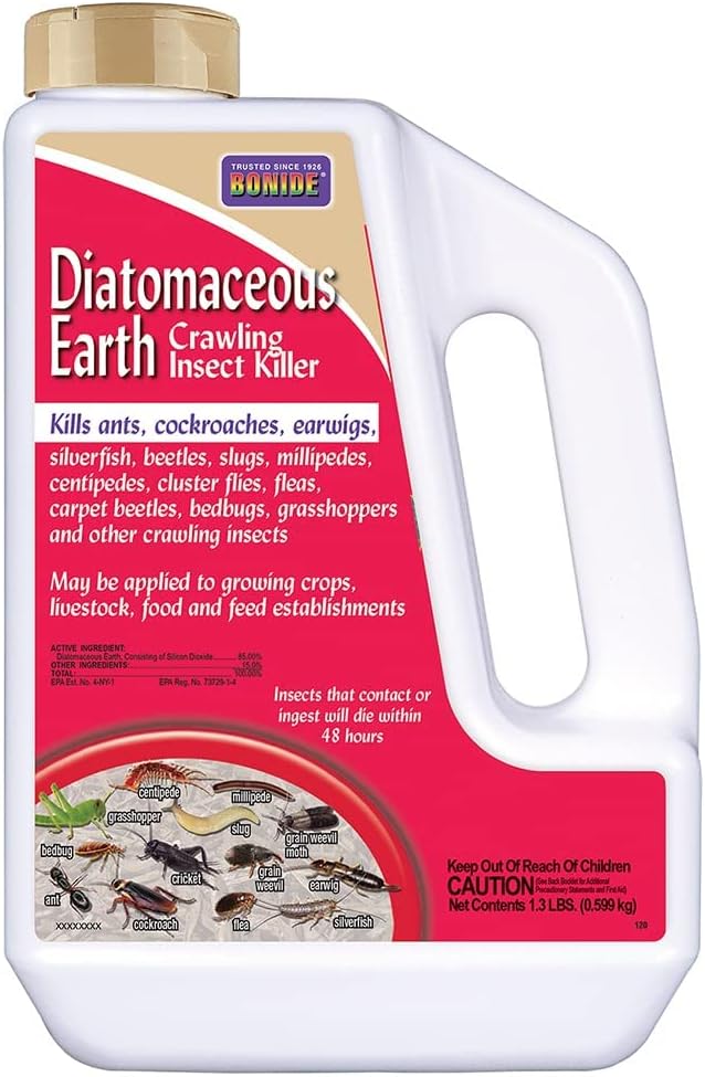 1.3 lbs Diatomaceous Earth Crawling Insect Killer N3357
