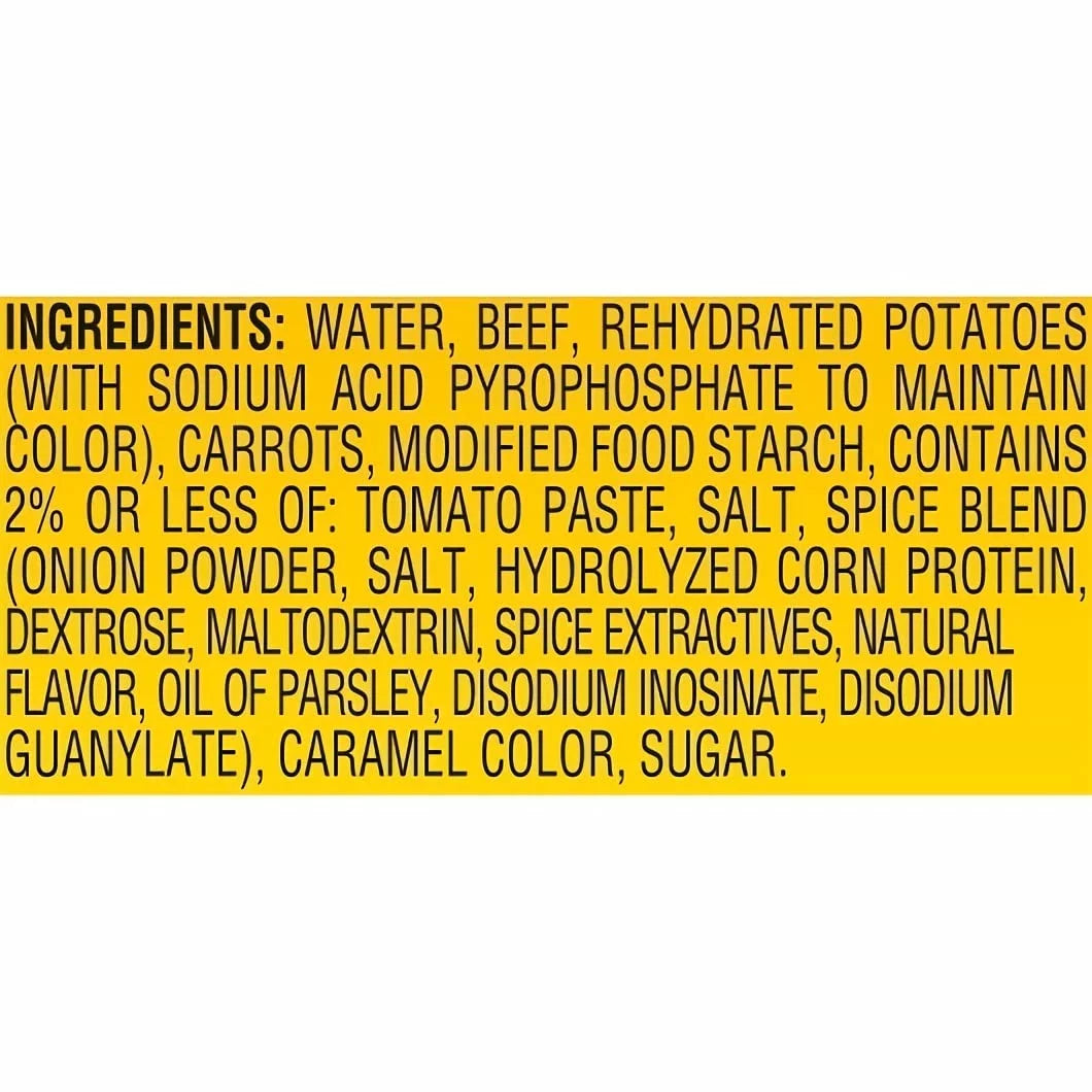 38 Ounce Can Pack of 3 Beef Stew in Gravy V852