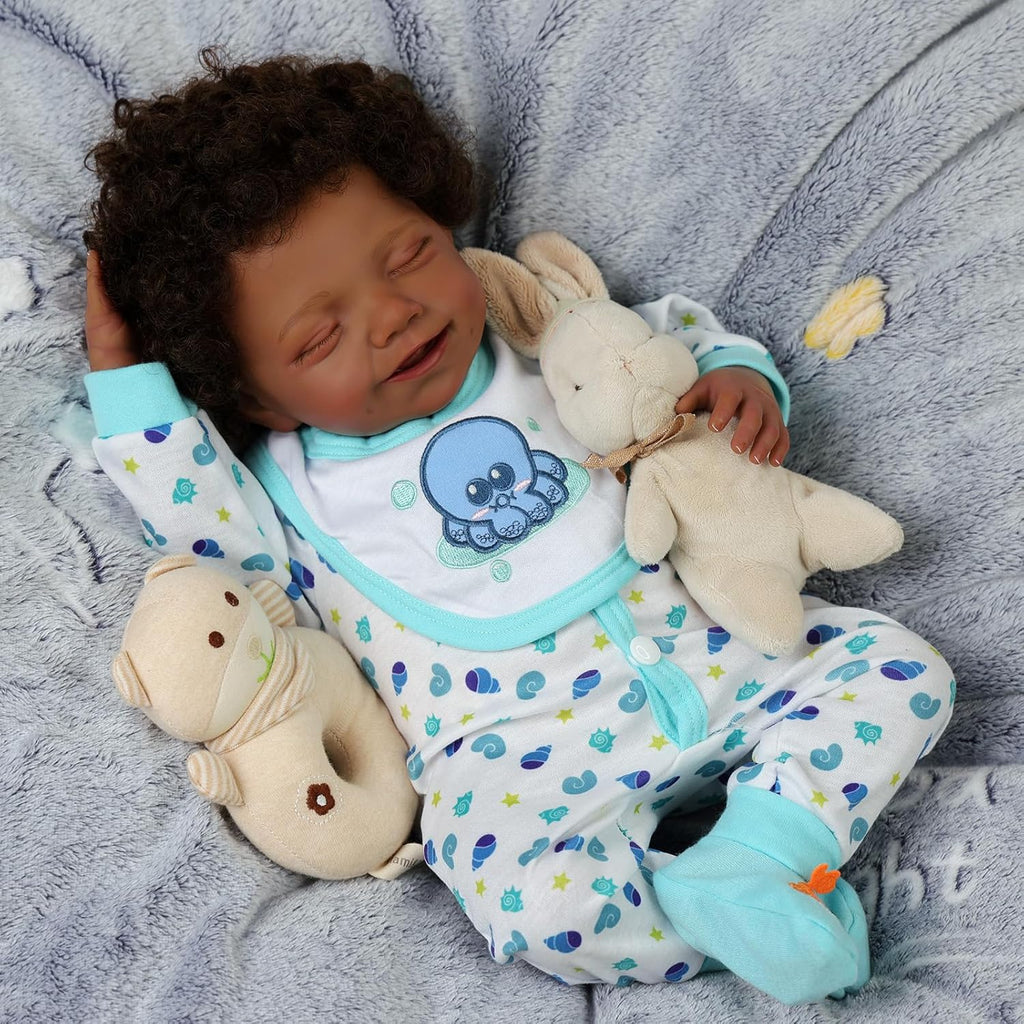 20 Inch Soft Body Realistic Reborn Baby Doll with Accessories Gift Box I1465