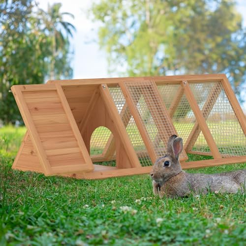 Wooden Chicken Coop with Ventilating Wire G423