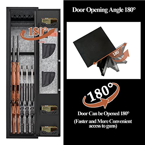 10-12 Gun Safe with Removable Shelf and Separate Lockbox O3377