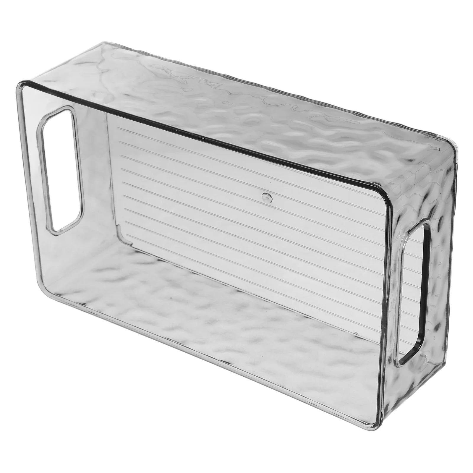Grey Clear Plastic Storage Box Z9077