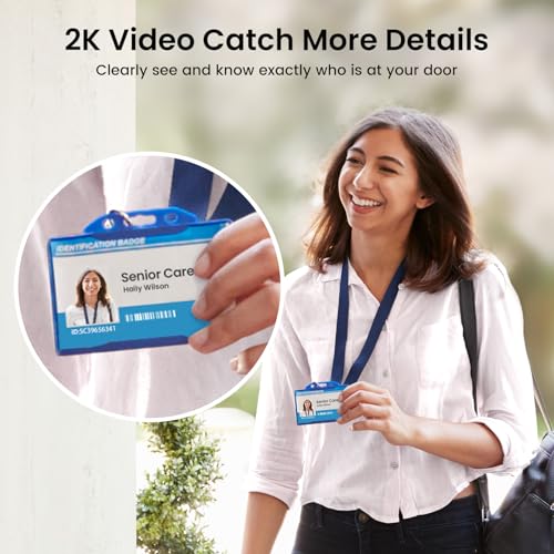 Wireless Video Doorbell with Chime O74927