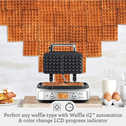 Stainless Steel 2 Slice Waffle Maker P442