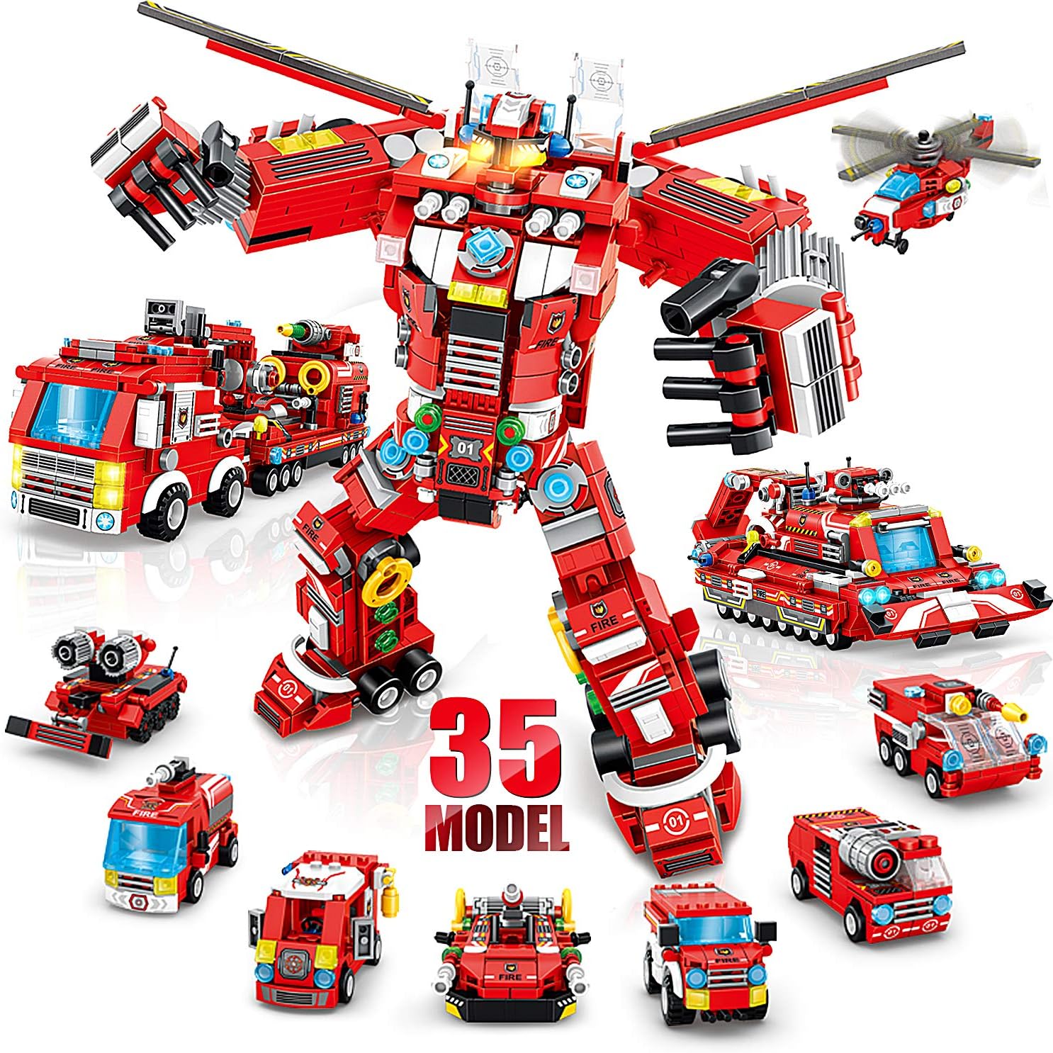 836 PCS Creative Construction Truck Blocks Toys P351