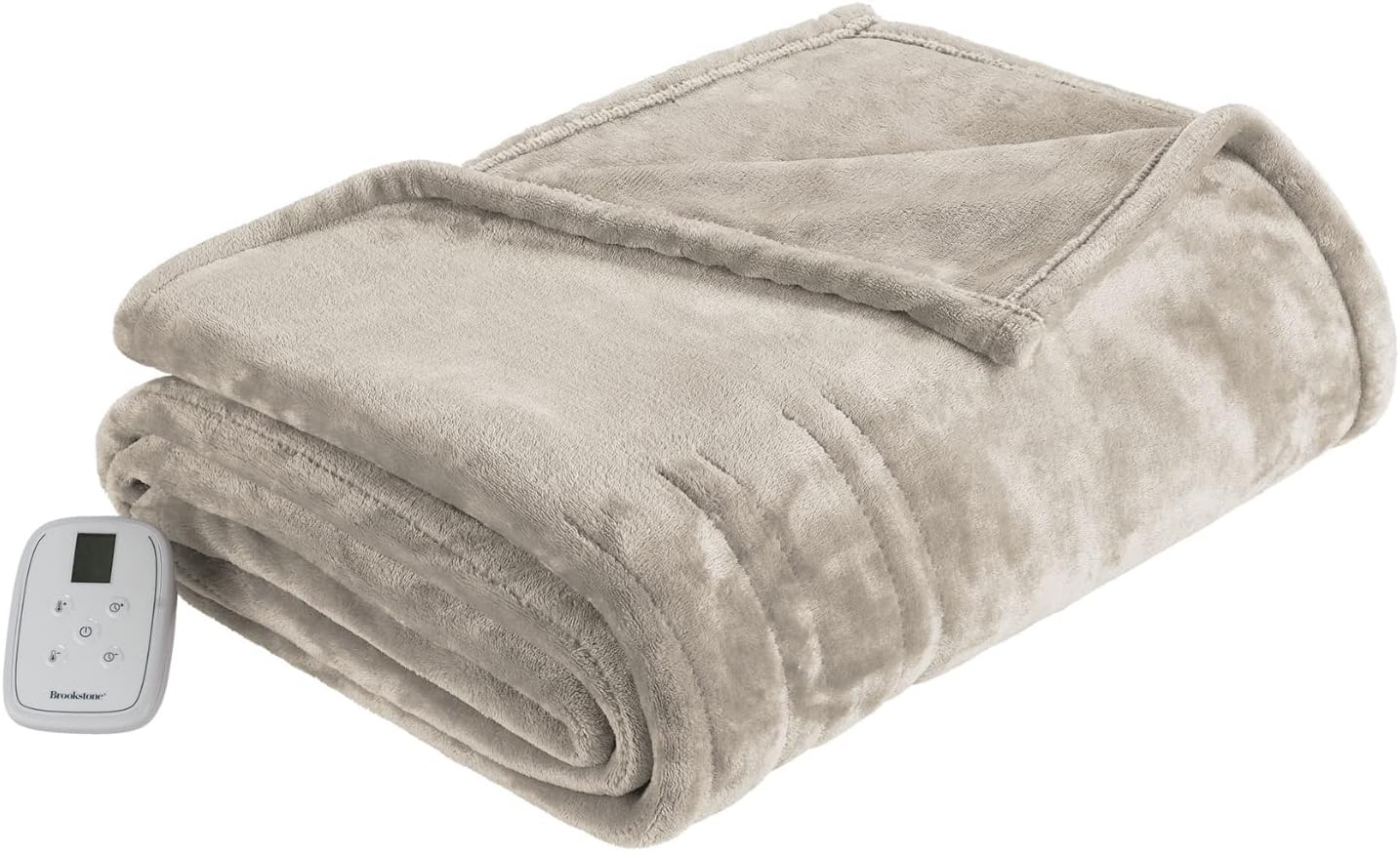 Twin Size Velvet Electric Heated Throw Blanket with Remote V822