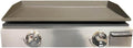 Black 25 Inch Stainless Steel RV Griddle with 2 Burners I470000
