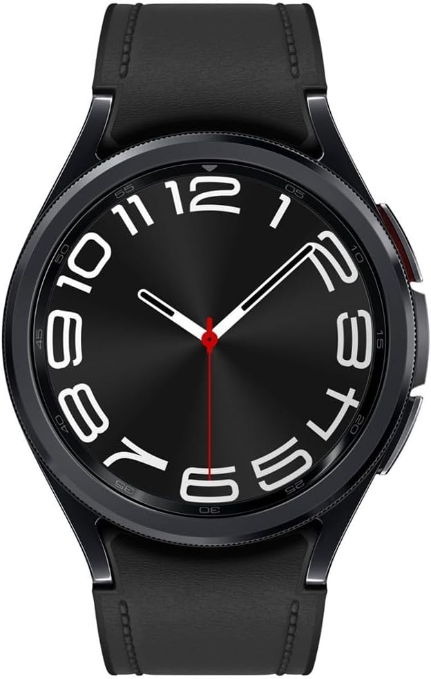 43mm Stainless-Steel Black Smartwatch V295095