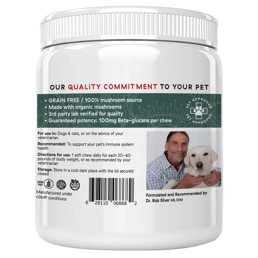 Mushroom Immune Pet Chews U407
