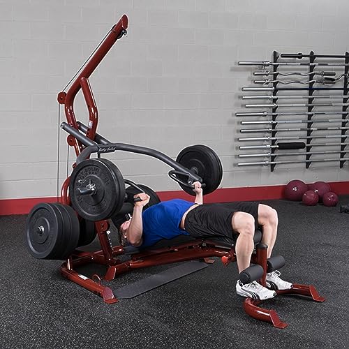 Corner Leverage Gym with Weight Bench Q520