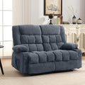 2 Seat Manual Reclining Loveseat with Cup Holders I3498