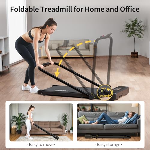 3 in 1 Foldable Treadmill with Remote Control B5332