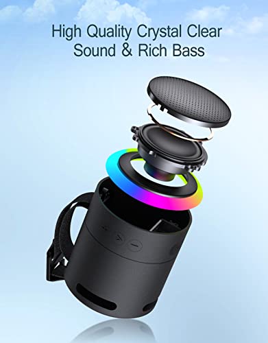 Black Portable Bluetooth Speaker X22100