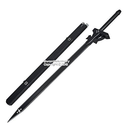 Black Steel Cosplay Prop Sword C2769