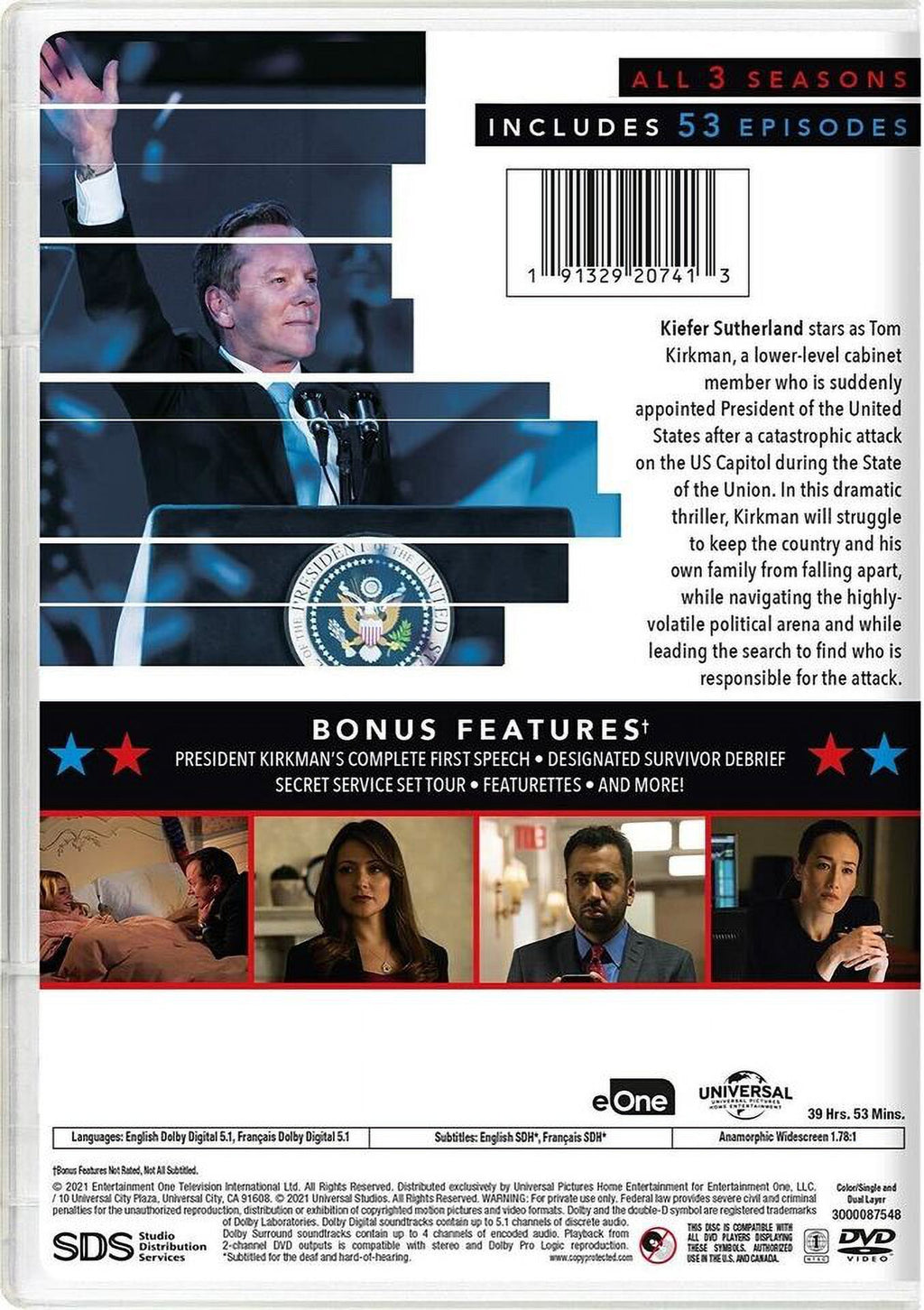 The Complete Series (19 Disc Set) Seasons 1-3 D V D H853143