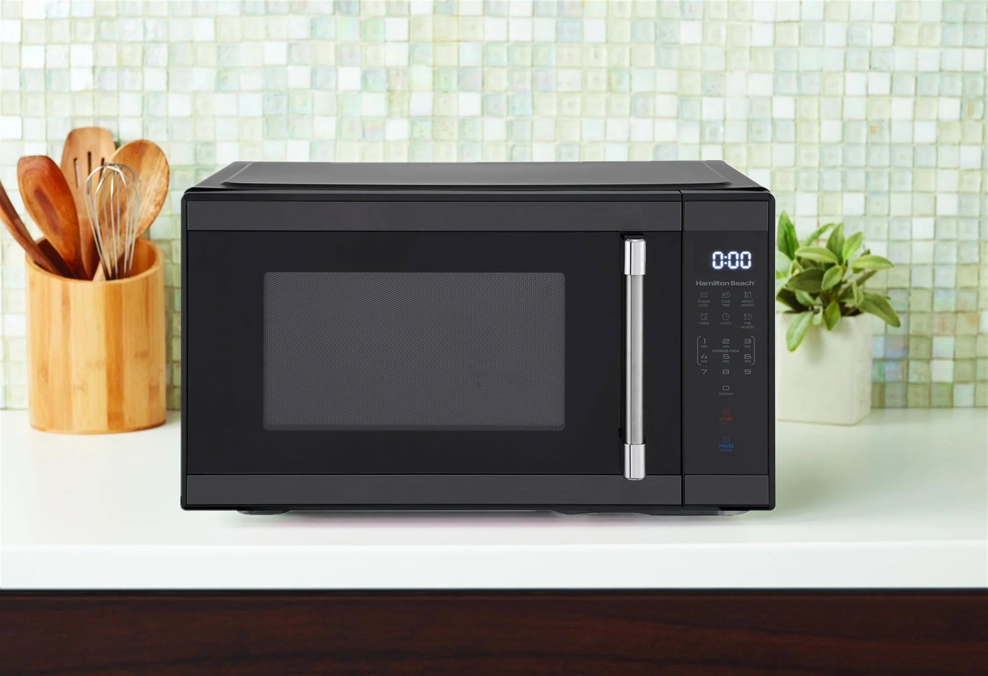 1.1 cu ft Stainless Steel Countertop Microwave Oven I978119