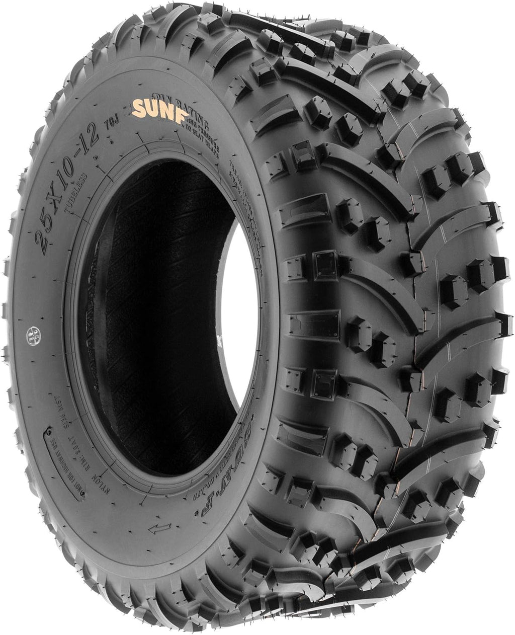 22x11-8 ATV UTV Tire Knobby Tubeless - PAIR of 2 Z486006