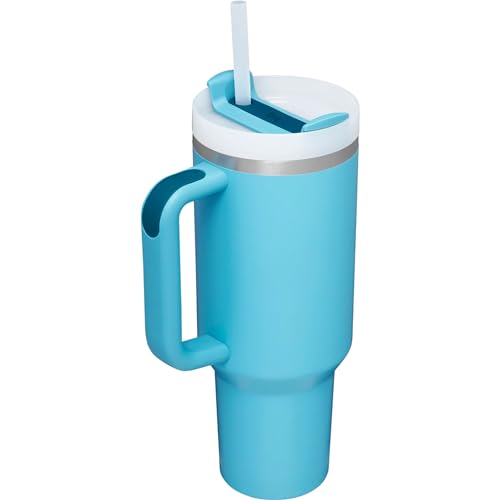 40 oz Stainless Steel Vacuum Insulated Tumbler with Lid and Straw M511049