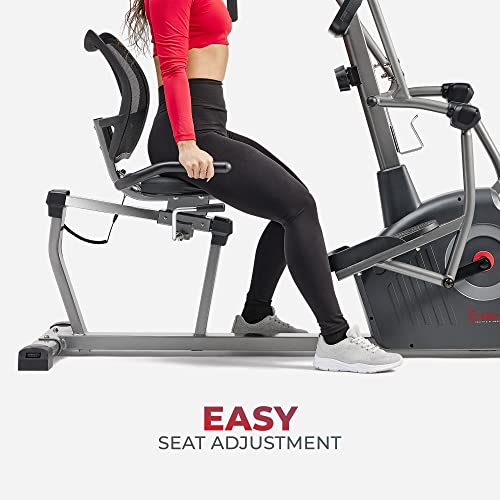 Recumbent Cross Trainer & Elliptical Machine with Arm Exercisers B54907