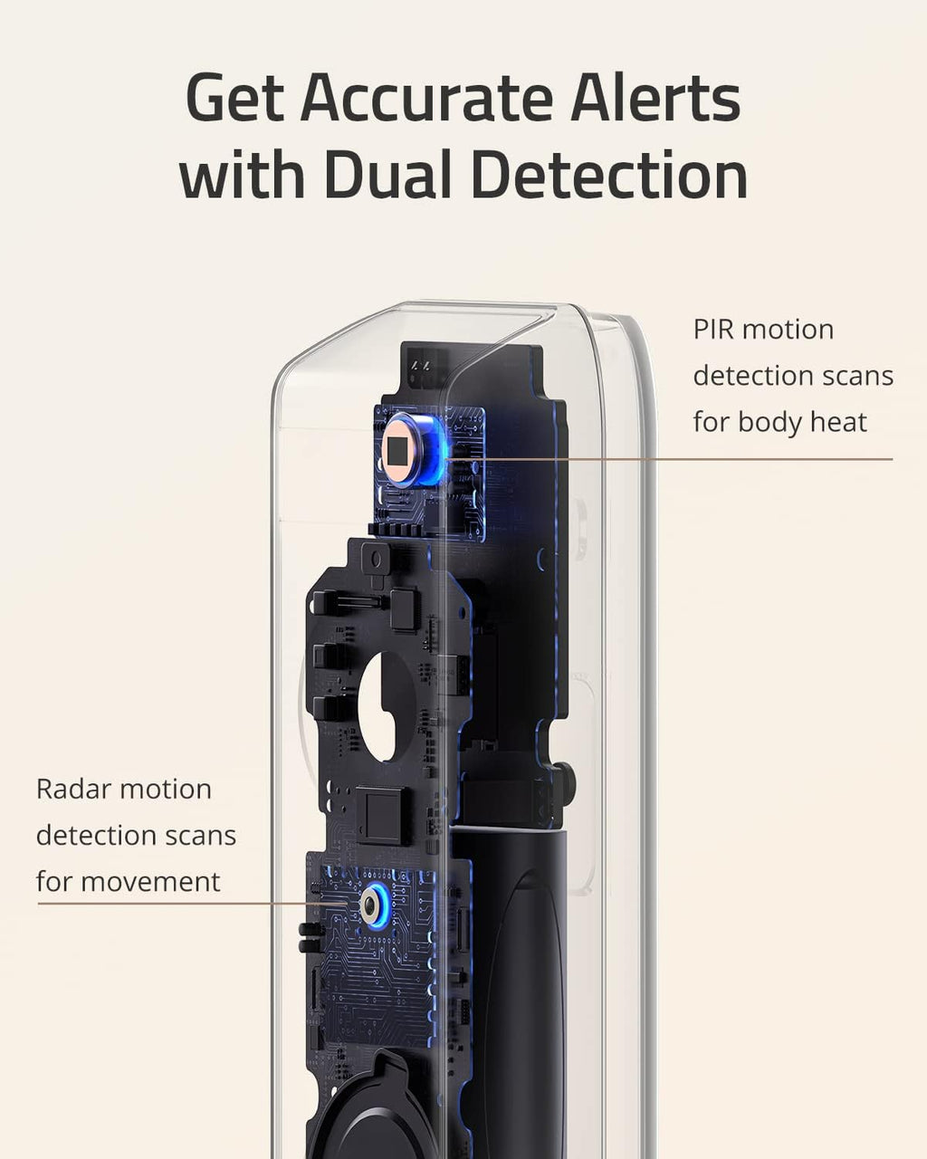 2K HD Wireless Battery-Powered Video Doorbell R38791
