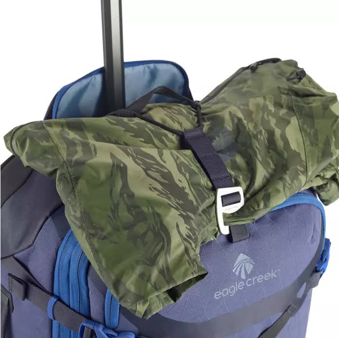 Jet Black Wheeled Duffel F645282