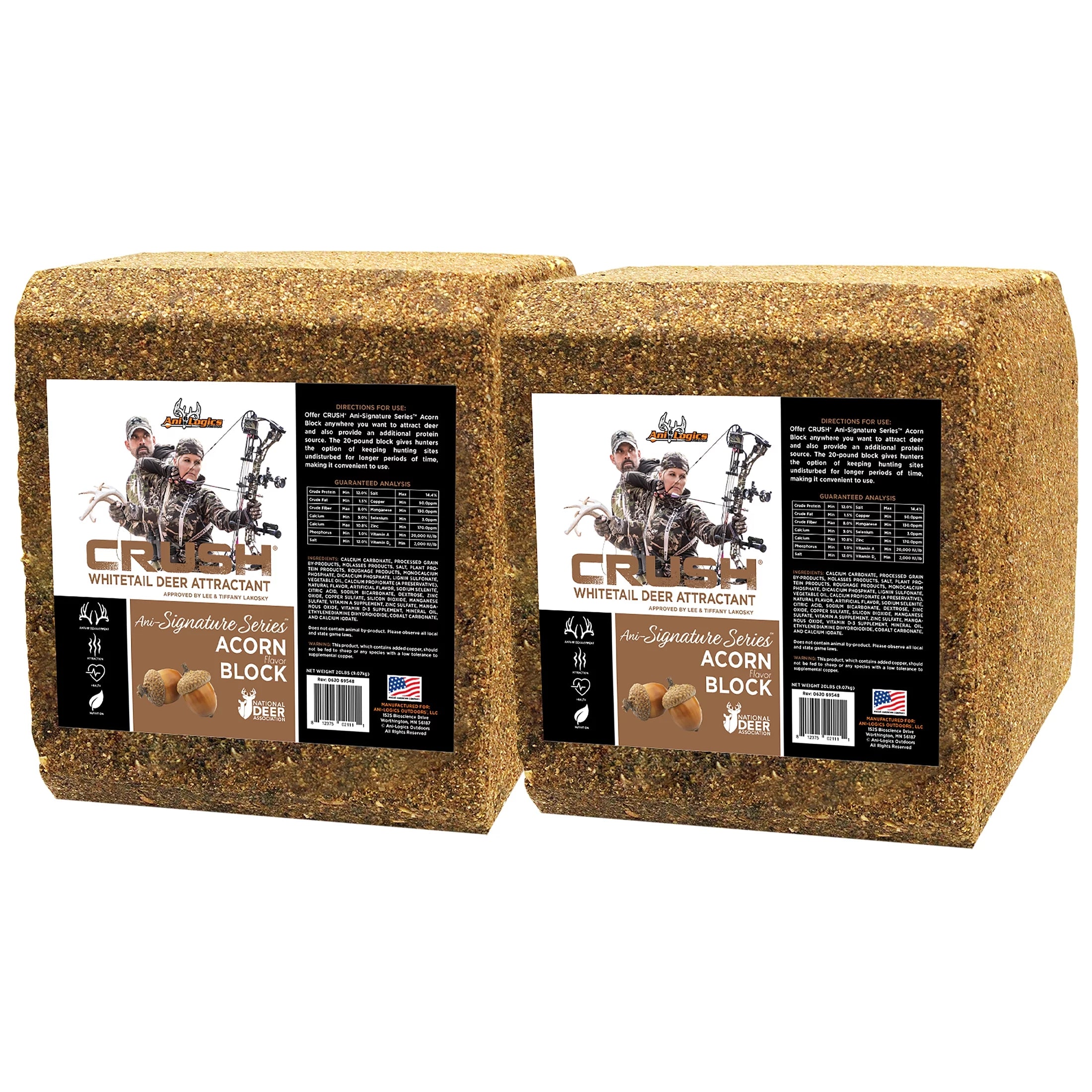 20 lb Deer Feed Block, 2 Pack K605807