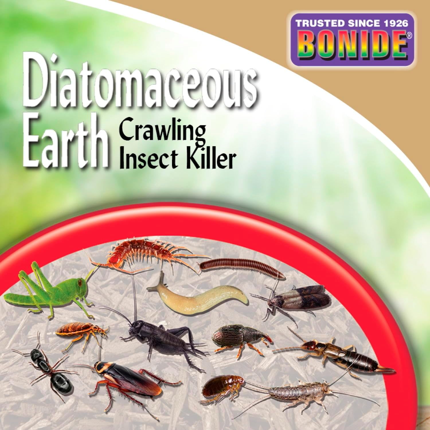 1.3 lbs Diatomaceous Earth Crawling Insect Killer N3357