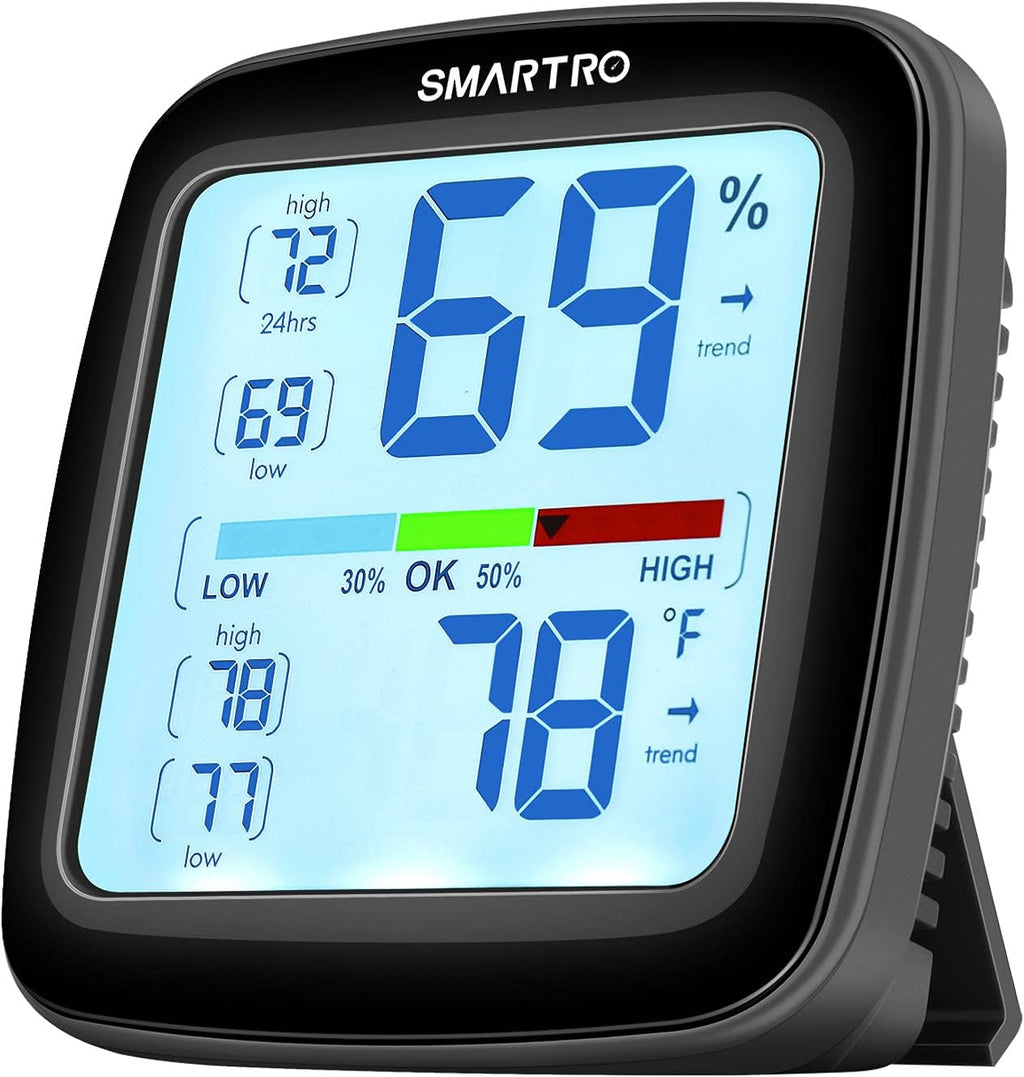 Professional Digital Hygrometer Indoor Thermometer Humidity Gauge U988607