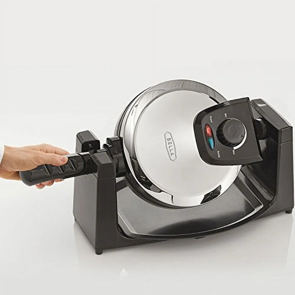 Polished Stainless Steel Rotating Waffle Maker D951690