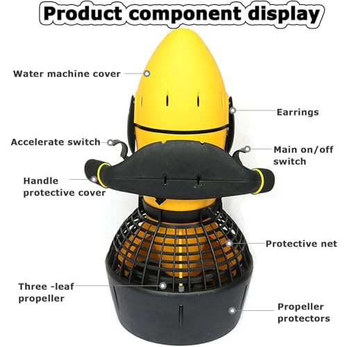 500W Waterproof Electric Underwater Propeller C78386