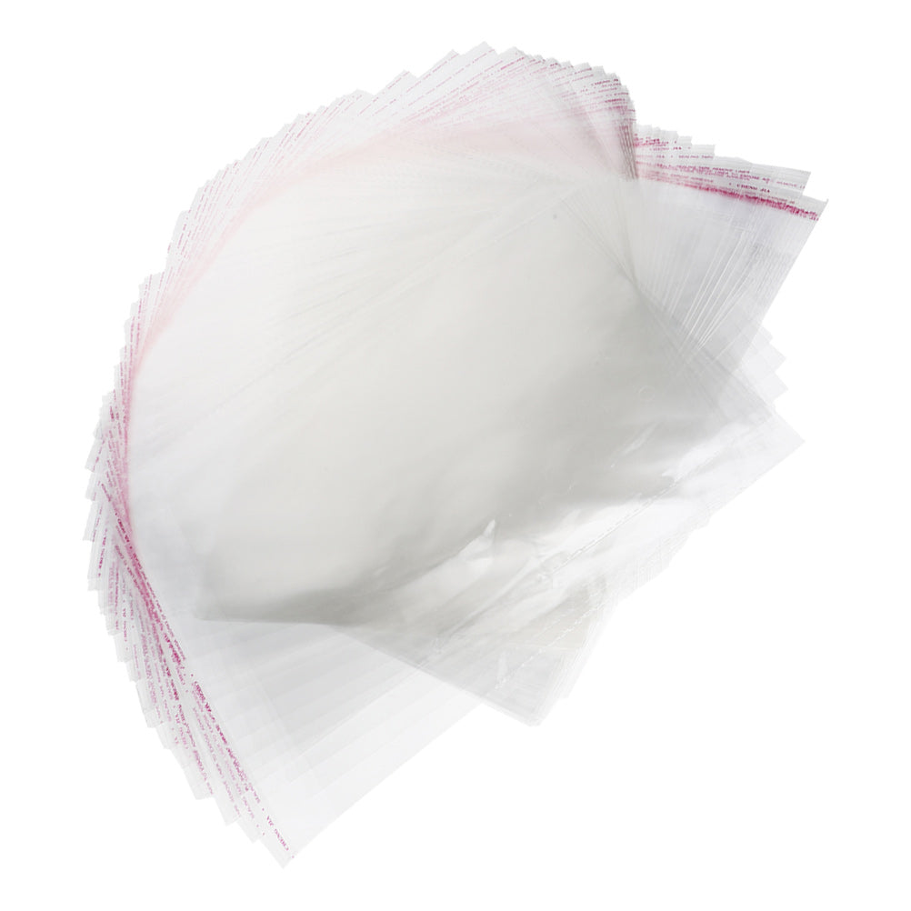 200pcs Clear Storage Bags Y234