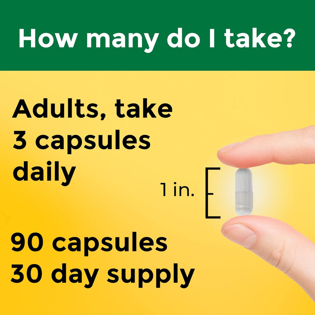 90 Capsules Magnesium L-Threonate Supplement Z3907