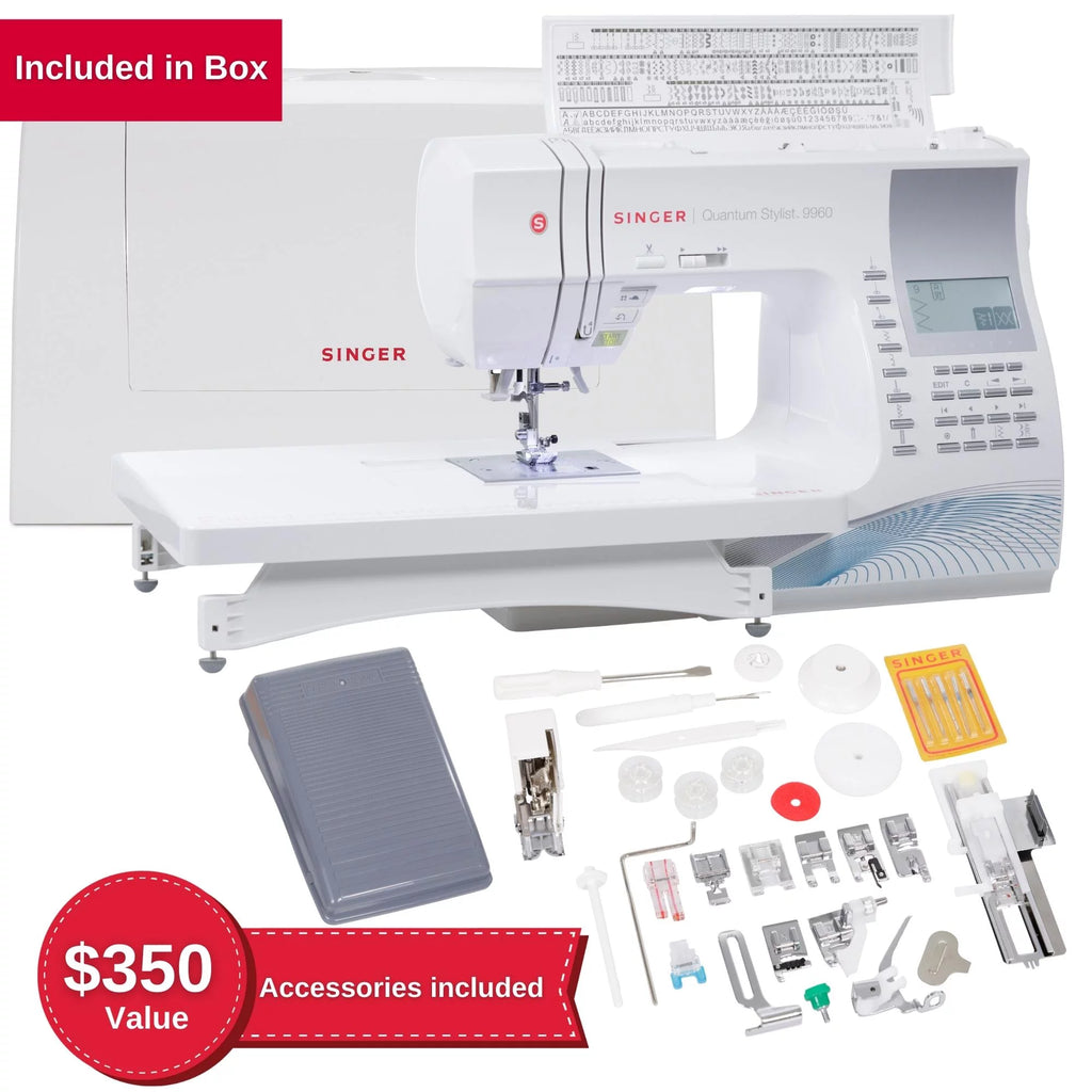 Computerized Sewing Machine With Accessory Kit, Extension Table T689842