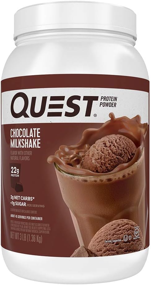 Chocolate Milkshake Protein Powder, 48 Ounce (Pack of 1) O924