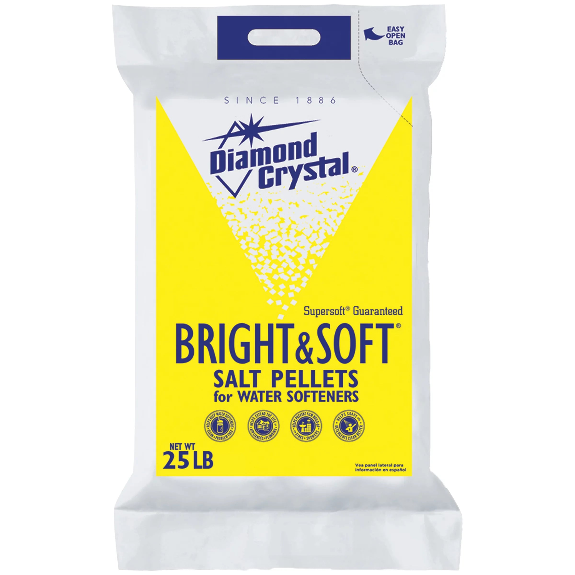 Water Softener Salt Pellets, 25 Lb. M825