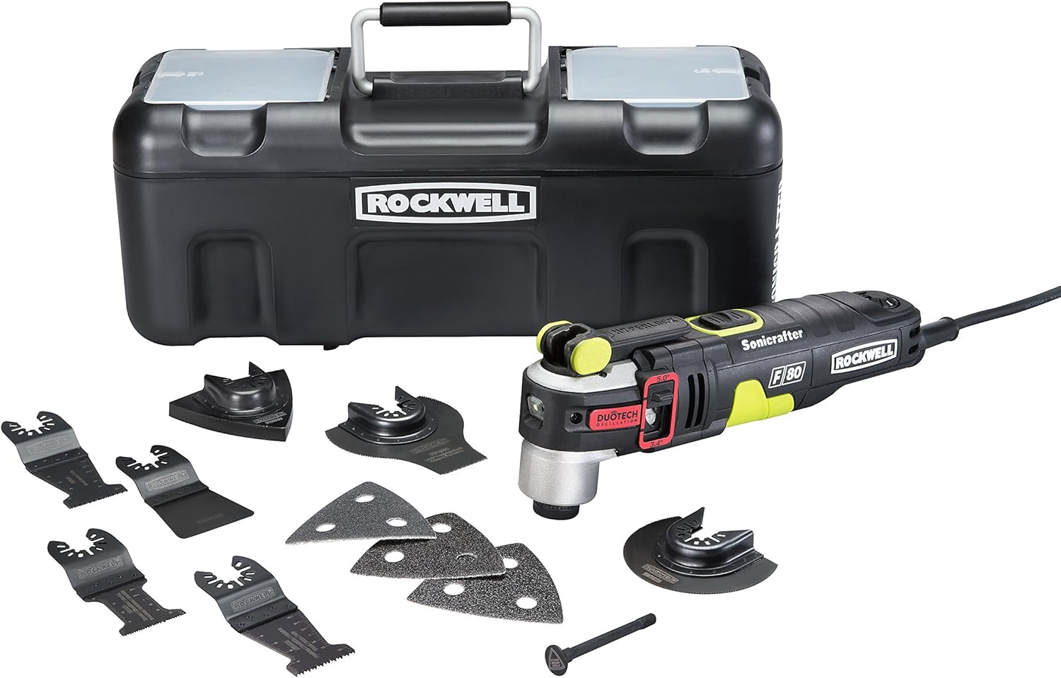 4.2 Amp Oscillating Multi-Tool with 9 Accessories and Carry Bag H2954