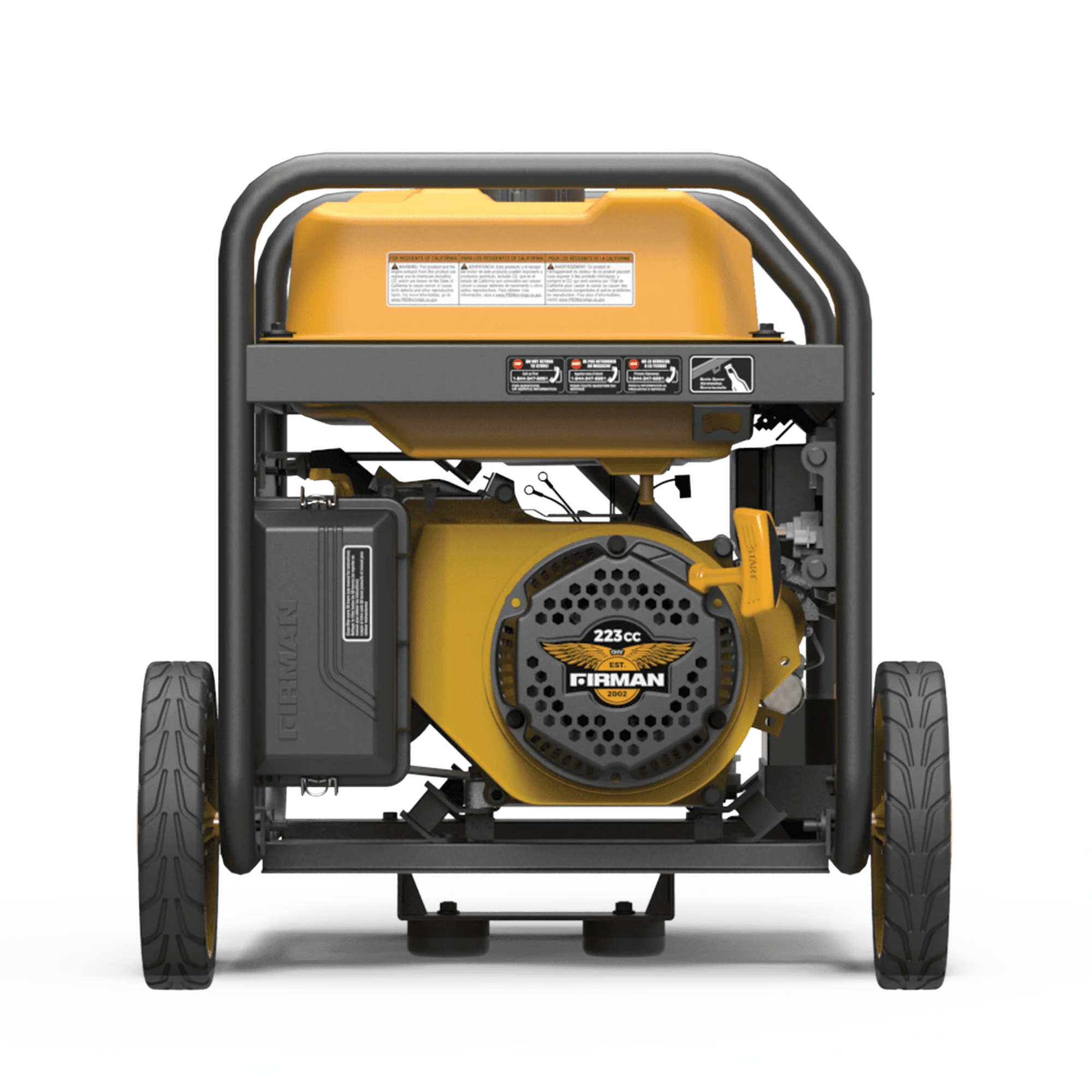 5000/4000 Watt Remote Start Gas Portable Generator F581265
