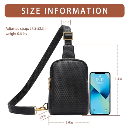 Soft Vegan Leather Crossbody Sling Bag Y1231