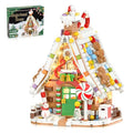 Large Christmas Village Gingerbread House Building Set with Light Kit (916PCS) N3512