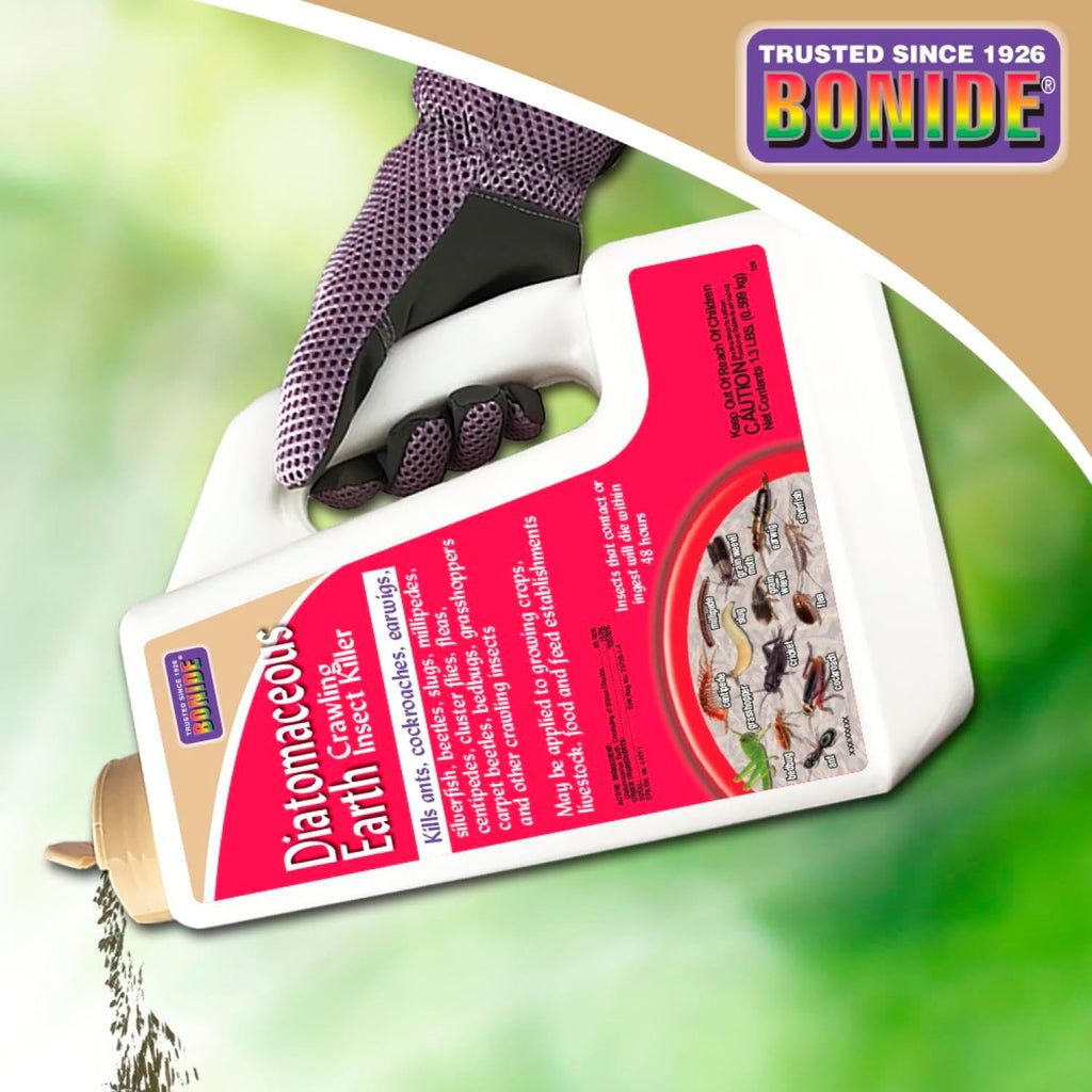 1.3 lbs Diatomaceous Earth Crawling Insect Killer N3357