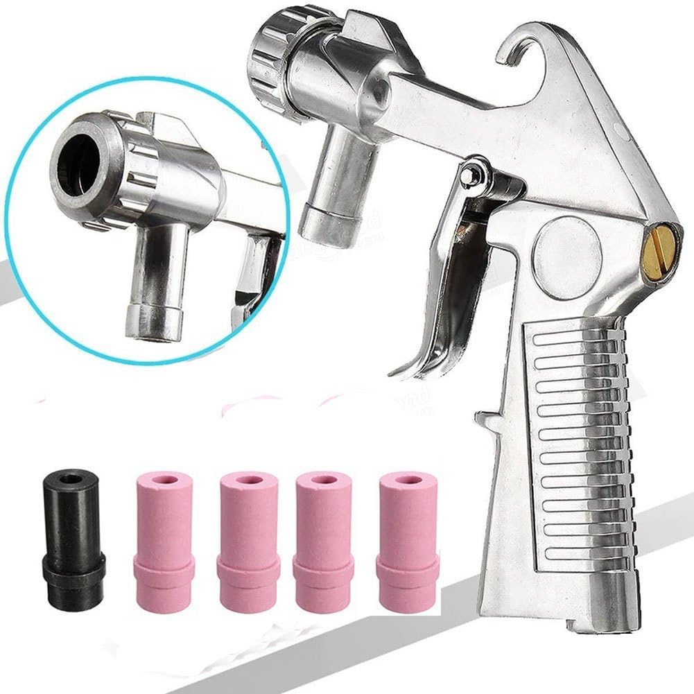 Sand Blaster Kit Siphon Feed Gun Nozzle Q312