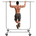 Heavy Duty Commercial Rolling Clothes Rack with Lockable Wheels G619