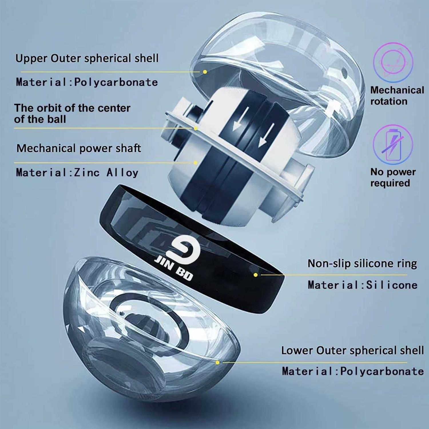 Wrist Trainer Gyro Ball Forearm Exerciser I3338