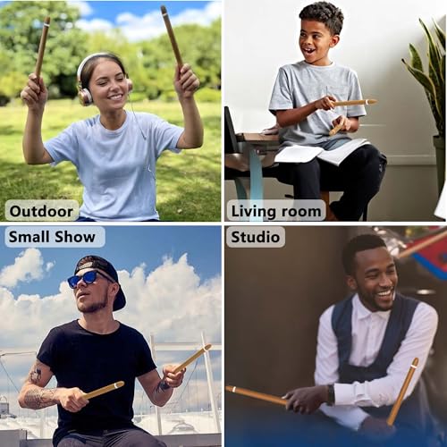 Air Drum Set with Drumsticks, Pedals, Bluetooth and 8 Sounds D8711