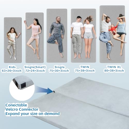 Memory Foam Camping Mattress with Waterproof Cover & Travel Bag M253